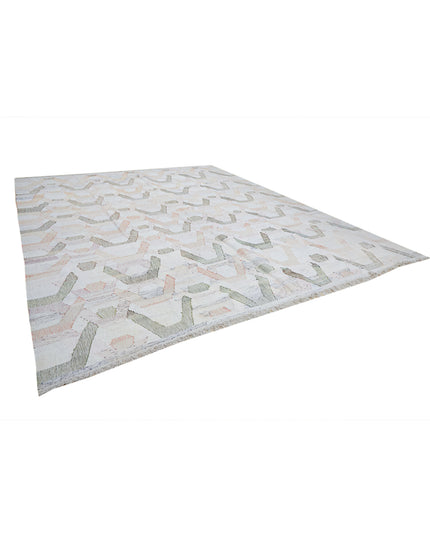 Lily 12' 0" X 14' 8" Hand Knotted Cotton Kilim 12' 0" X 14' 8" (366 X 447) / Multi / Cotton