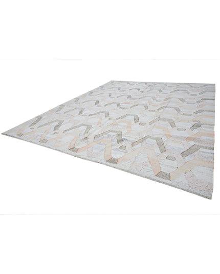 Lily 12' 0" X 14' 8" Hand Knotted Cotton Kilim 12' 0" X 14' 8" (366 X 447) / Multi / Cotton