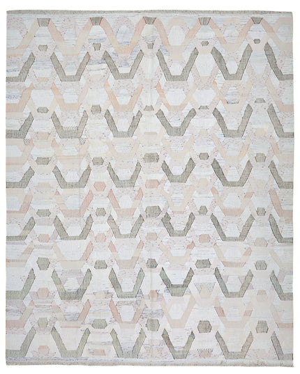 Lily 12' 0" X 14' 8" Hand Knotted Cotton Kilim 12' 0" X 14' 8" (366 X 447) / Multi / Cotton