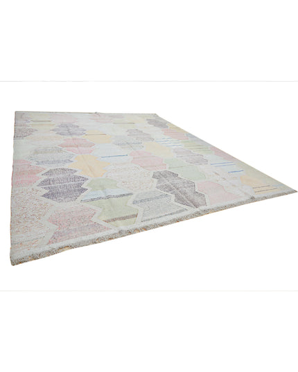 Lily 12' 1" X 14' 8" Hand Knotted Cotton Kilim 12' 1" X 14' 8" (368 X 447) / Multi / Cotton