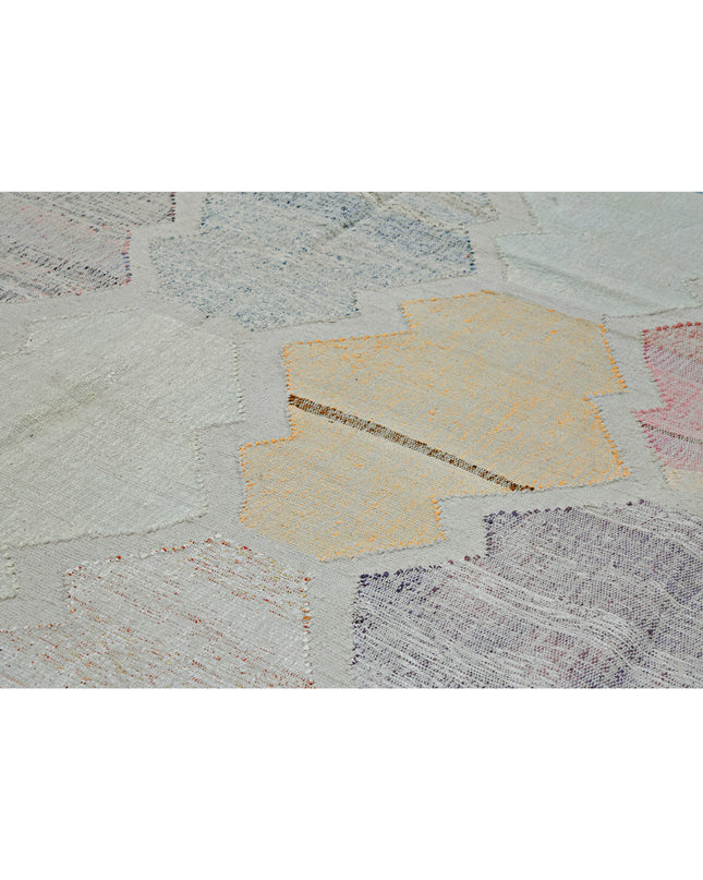 Lily 12' 1" X 14' 8" Hand Knotted Cotton Kilim 12' 1" X 14' 8" (368 X 447) / Multi / Cotton
