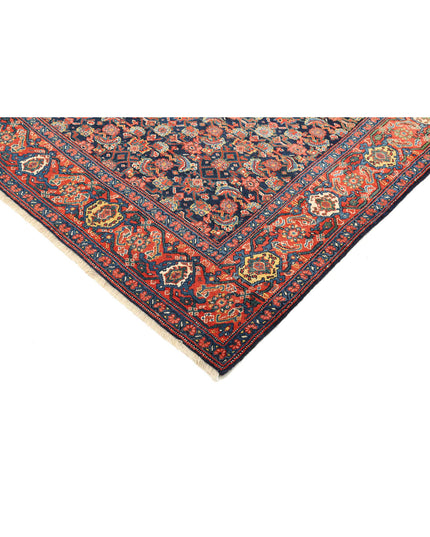 Mahal 8' 10" X 24' 1" Hand Knotted Wool Rug 8' 10" X 24' 1" (269 X 734) / Blue / Wool