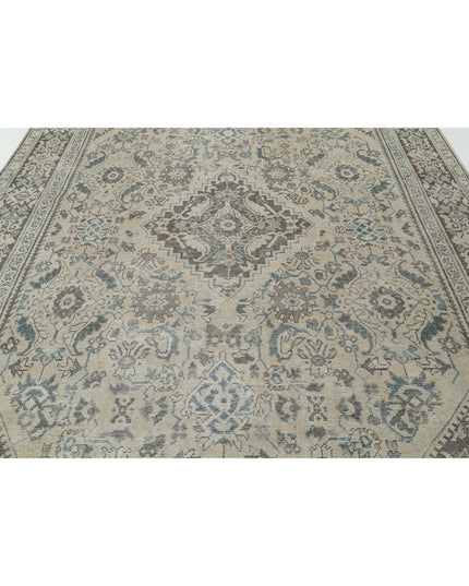 Mahal 8' 8" X 12' 9" Hand Knotted Wool Rug 8' 8" X 12' 9" (264 X 389) / Ivory / Wool