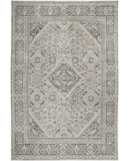 Mahal 8' 8" X 12' 9" Hand Knotted Wool Rug 8' 8" X 12' 9" (264 X 389) / Ivory / Wool
