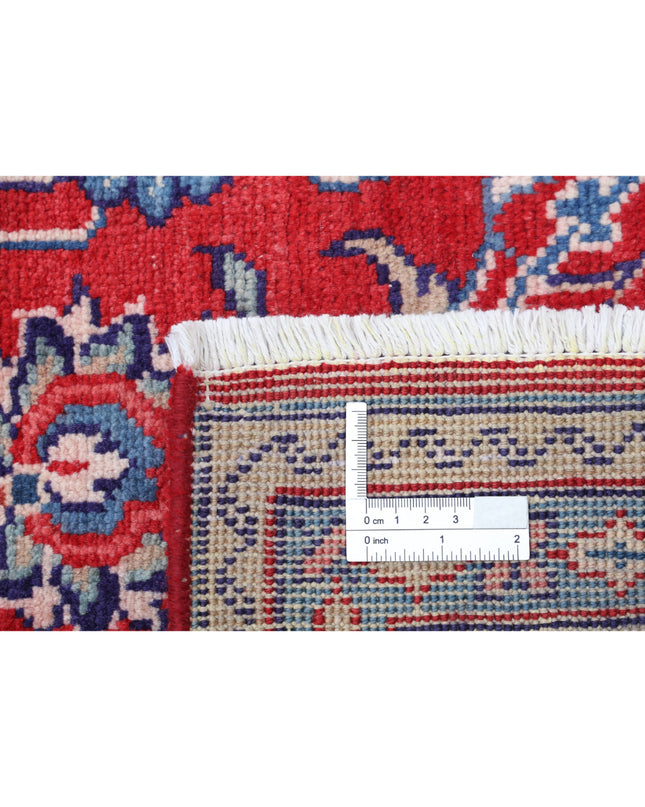 Mahal 6' 10" X 10' 5" Hand Knotted Wool Rug 6' 10" X 10' 5" (208 X 318) / Red / Wool