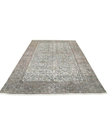 Mahal 7' 0" X 10' 5" Hand Knotted Wool Rug 7' 0" X 10' 5" (213 X 318) / Ivory / Wool