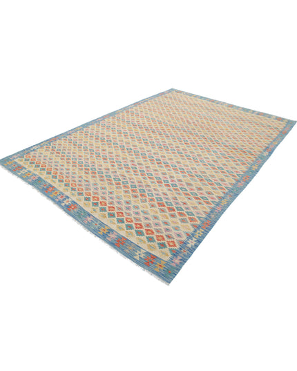 Maimana Kilim 6' 8" X 10' 0" Hand Knotted Wool Kilim 6' 8" X 10' 0" (203 X 305) / Multi / Wool