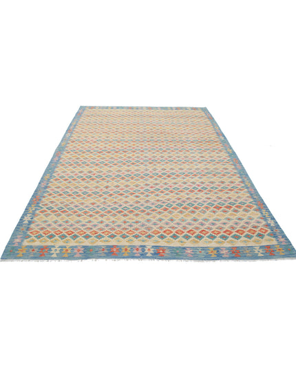Maimana Kilim 6' 8" X 10' 0" Hand Knotted Wool Kilim 6' 8" X 10' 0" (203 X 305) / Multi / Wool