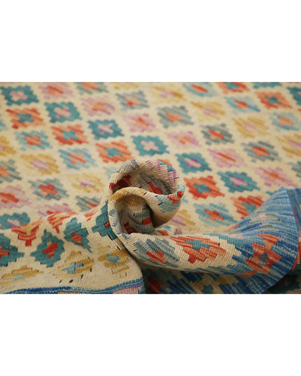 Maimana Kilim 6' 8" X 10' 0" Hand Knotted Wool Kilim 6' 8" X 10' 0" (203 X 305) / Multi / Wool