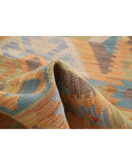 Maimana Kilim 2' 8" X 3' 11" Hand Knotted Wool Kilim 2' 8" X 3' 11" (81 X 119) / Multi / Wool