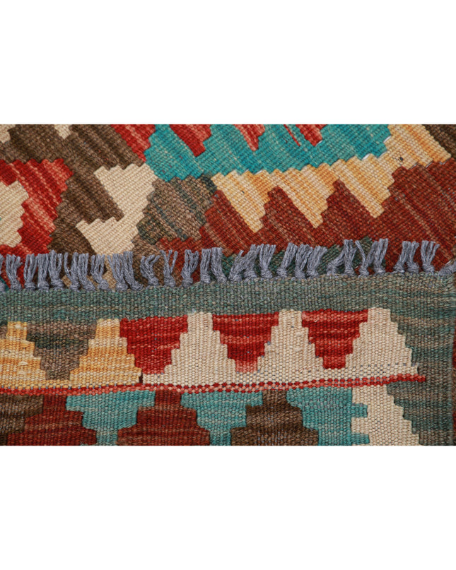 Maimana Kilim 3' 1" X 5' 1" Hand Knotted Wool Kilim 3' 1" X 5' 1" (94 X 155) / Multi / Wool
