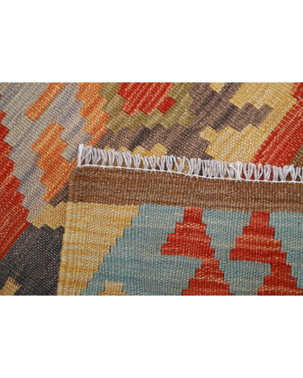 Maimana Kilim 3' 1" X 5' 1" Hand Knotted Wool Kilim 3' 1" X 5' 1" (94 X 155) / Multi / Wool