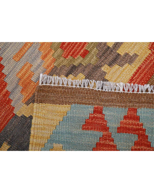 Maimana Kilim 3' 1" X 5' 1" Hand Knotted Wool Kilim 3' 1" X 5' 1" (94 X 155) / Multi / Wool