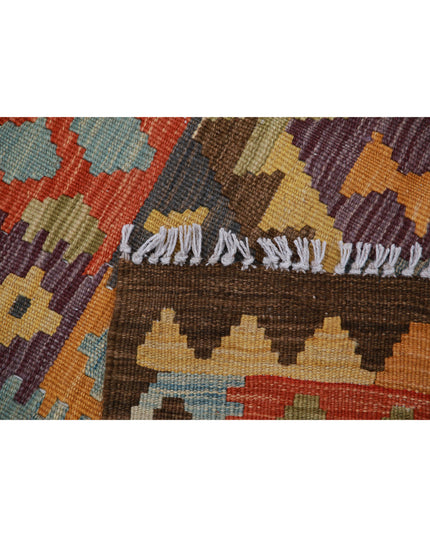 Maimana Kilim 3' 4" X 5' 0" Hand Knotted Wool Kilim 3' 4" X 5' 0" (101 X 152) / Multi / Wool
