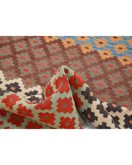 Maimana Kilim 3' 1" X 4' 8" Hand Knotted Wool Kilim 3' 1" X 4' 8" (94 X 142) / Multi / Wool