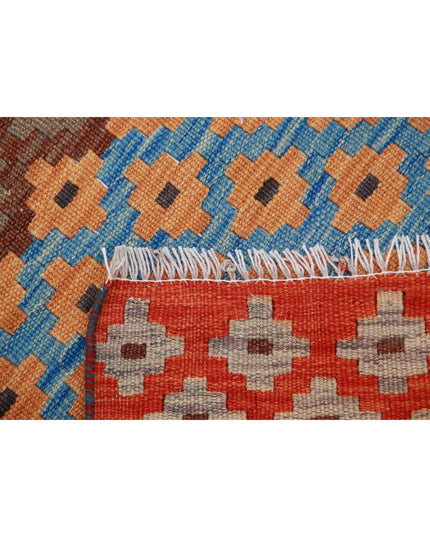 Maimana Kilim 3' 1" X 4' 8" Hand Knotted Wool Kilim 3' 1" X 4' 8" (94 X 142) / Multi / Wool