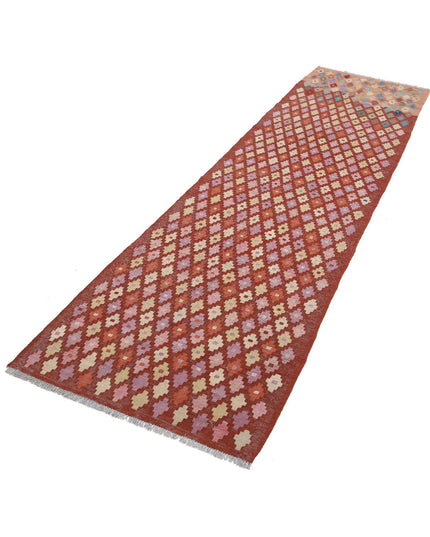 Maimana Kilim 2' 8" X 9' 9" Hand Knotted Wool Kilim 2' 8" X 9' 9" (81 X 297) / Multi / Wool