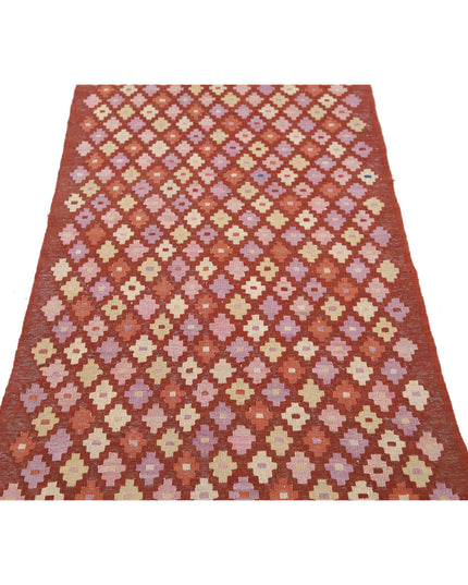 Maimana Kilim 2' 8" X 9' 9" Hand Knotted Wool Kilim 2' 8" X 9' 9" (81 X 297) / Multi / Wool