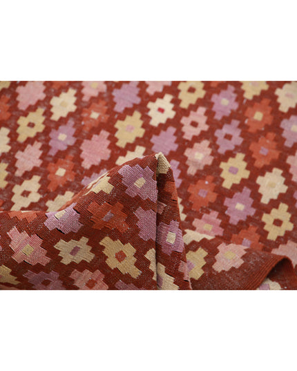 Maimana Kilim 2' 8" X 9' 9" Hand Knotted Wool Kilim 2' 8" X 9' 9" (81 X 297) / Multi / Wool