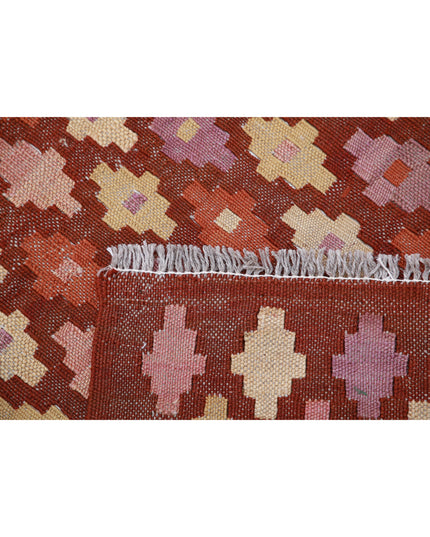 Maimana Kilim 2' 8" X 9' 9" Hand Knotted Wool Kilim 2' 8" X 9' 9" (81 X 297) / Multi / Wool