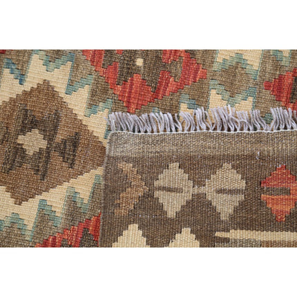 Maimana Kilim 2' 8" X 9' 8" Wool Hand-Woven Kilim 2' 8" X 9' 8" (81 X 295) / Multi / Multi