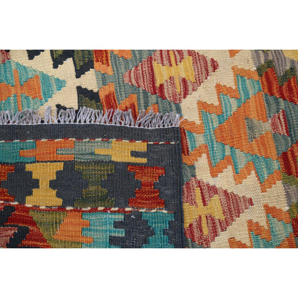 Maimana Kilim 2' 9" X 10' 2" Wool Hand-Woven Kilim 2' 9" X 10' 2" (84 X 310) / Multi / Multi