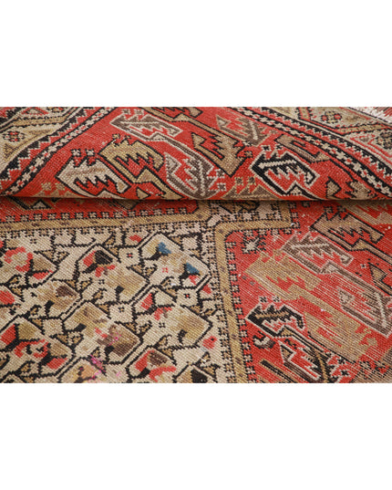 Malayer 3' 9" X 5' 7" Hand Knotted Wool Rug 3' 9" X 5' 7" (114 X 170) / Rust / Wool