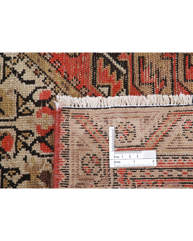 Malayer 3' 9" X 5' 7" Hand Knotted Wool Rug 3' 9" X 5' 7" (114 X 170) / Rust / Wool