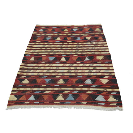 Maliki Kilim 3' 3" X 5' 0" Wool Hand-Woven Kilim 3' 3" X 5' 0" (99 X 152) / Multi / Multi