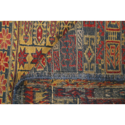 Maliki Kilim 3' 0" X 4' 7" Wool Hand-Woven Kilim 3' 0" X 4' 7" (91 X 140) / Multi / Multi