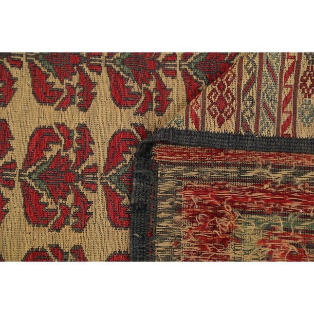 Maliki Kilim 3' 11" X 6' 0" Wool Hand-Woven Kilim 3' 11" X 6' 0" (119 X 183) / Multi / Multi