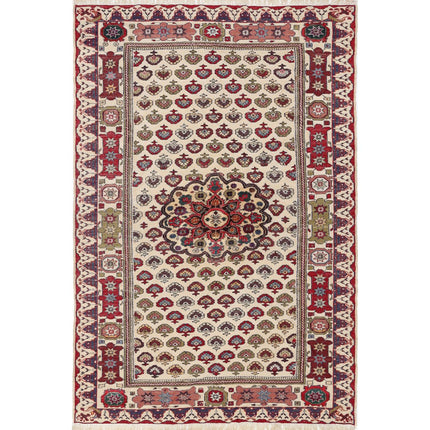 Maliki Kilim Hand-Woven Wool Kilim IVA0024138 - Natalia Rugs