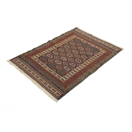 Maliki Kilim 2' 9" X 4' 1" Wool Hand-Woven Kilim 2' 9" X 4' 1" (84 X 124) / Multi / Multi