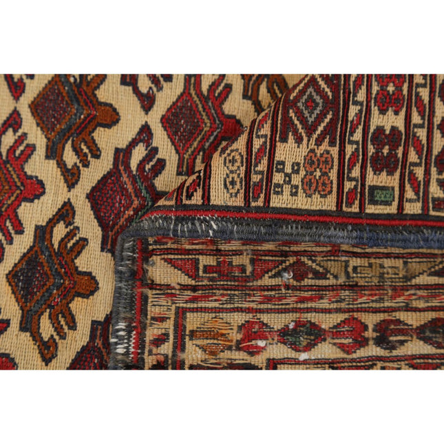 Maliki Kilim 3' 0" X 4' 4" Wool Hand-Woven Kilim 3' 0" X 4' 4" (91 X 132) / Multi / Multi