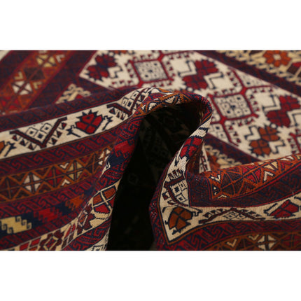 Maliki Kilim 3' 11" X 5' 10" Wool Hand-Woven Kilim 3' 11" X 5' 10" (119 X 178) / Multi / Multi