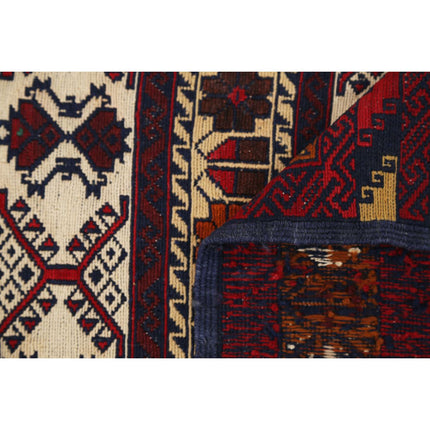 Maliki Kilim 3' 11" X 5' 10" Wool Hand-Woven Kilim 3' 11" X 5' 10" (119 X 178) / Multi / Multi