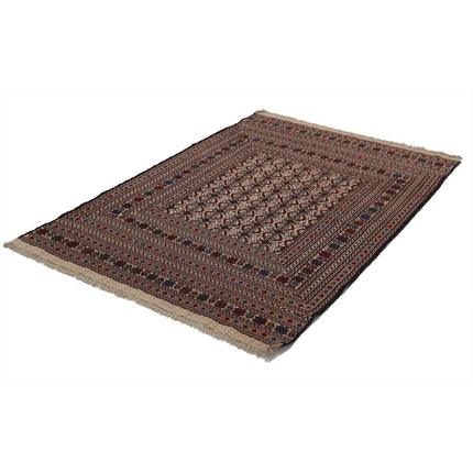 Maliki Kilim 4' 5" X 6' 0" Wool Hand-Woven Kilim 4' 5" X 6' 0" (135 X 183) / Multi / Multi