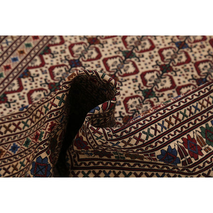 Maliki Kilim 4' 5" X 6' 0" Wool Hand-Woven Kilim 4' 5" X 6' 0" (135 X 183) / Multi / Multi