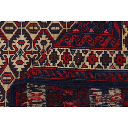 Maliki Kilim 3' 10" X 5' 11" Wool Hand-Woven Kilim 3' 10" X 5' 11" (117 X 180) / Multi / Multi