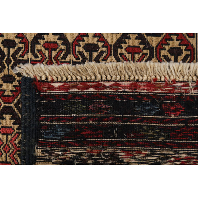 Maliki Kilim 3' 0" X 4' 7" Wool Hand-Woven Kilim 3' 0" X 4' 7" (91 X 140) / Multi / Multi