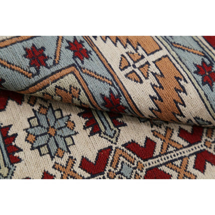 Maliki Kilim 3' 1" X 4' 0" Wool Hand-Woven Kilim 3' 1" X 4' 0" (94 X 122) / Multi / Multi