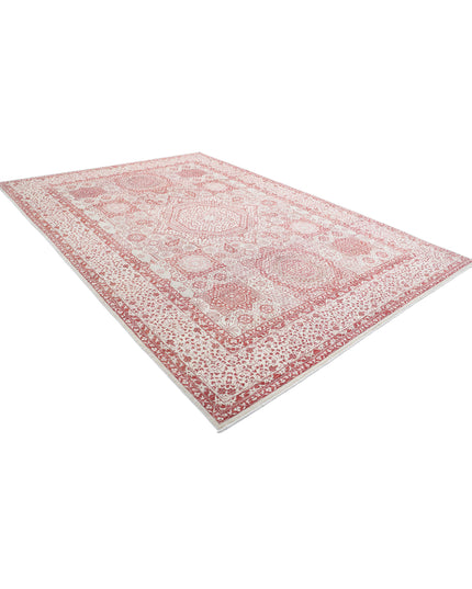 Mamluk 8' 11" X 12' 8" Hand Knotted Wool Rug 8' 11" X 12' 8" (272 X 386) / Ivory / Wool