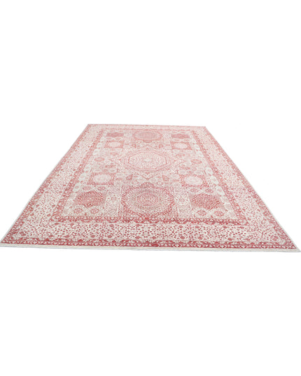 Mamluk 8' 11" X 12' 8" Hand Knotted Wool Rug 8' 11" X 12' 8" (272 X 386) / Ivory / Wool