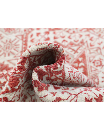 Mamluk 8' 11" X 12' 8" Hand Knotted Wool Rug 8' 11" X 12' 8" (272 X 386) / Ivory / Wool