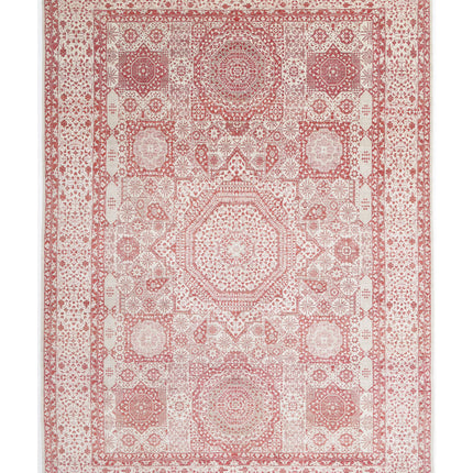Mamluk 8' 11" X 12' 8" Hand Knotted Wool Rug 8' 11" X 12' 8" (272 X 386) / Ivory / Wool