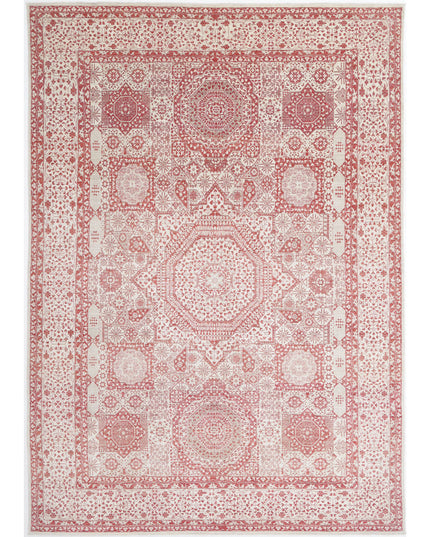 Mamluk 8' 11" X 12' 8" Hand Knotted Wool Rug 8' 11" X 12' 8" (272 X 386) / Ivory / Wool