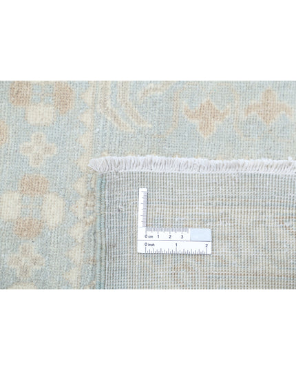 Mamluk 6' 2" X 8' 10" Hand Knotted Wool Rug 6' 2" X 8' 10" (188 X 269) / Blue / Wool