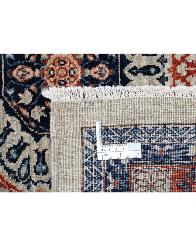 Mamluk 9' 1" X 12' 1" Hand Knotted Wool Rug 9' 1" X 12' 1" (277 X 368) / Beige / Wool