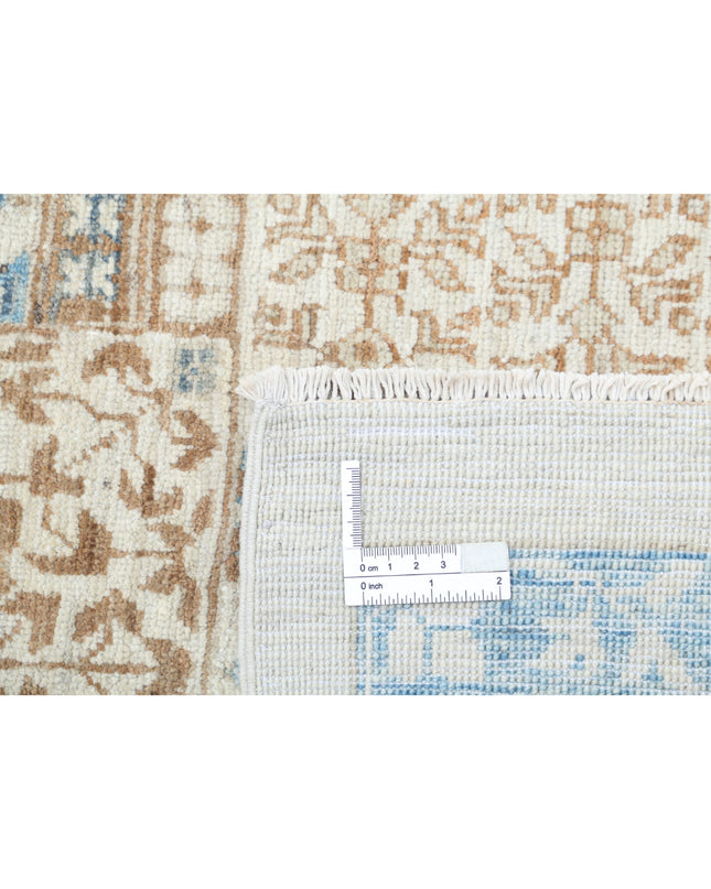 Mamluk 7' 8" X 10' 2" Hand Knotted Wool Rug 7' 8" X 10' 2" (234 X 310) / Ivory / Wool
