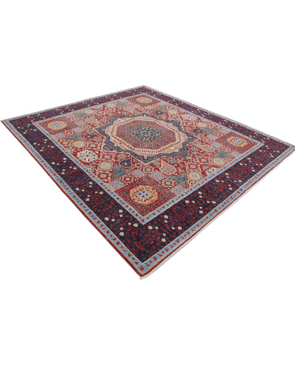 Mamluk 8' 2" X 9' 3" Hand Knotted Wool Rug 8' 2" X 9' 3" (249 X 282) / Red / Wool